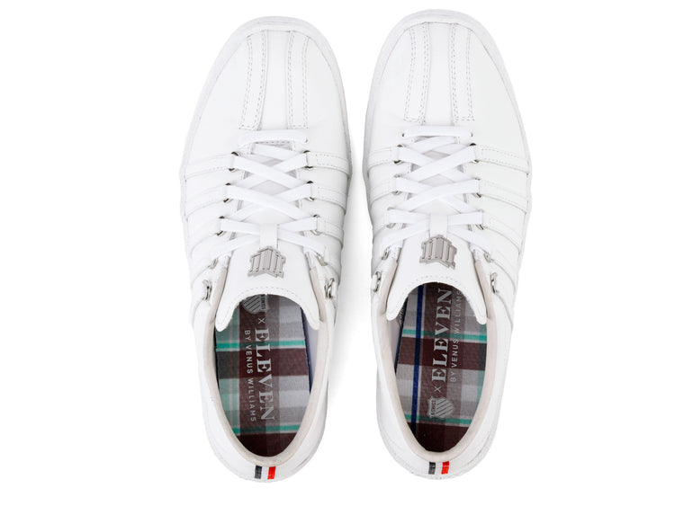 97125-116-M | K-SWISS CLASSIC 66 X ELEVEN BY VENUS WILLIAMS | WHITE/COLLEGIATE PLAID